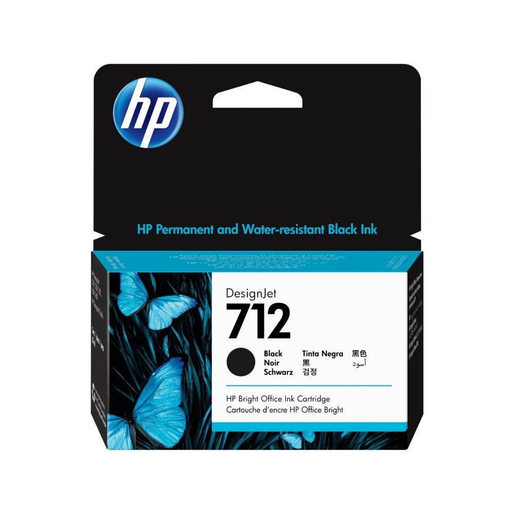 HP Kertridž 712 38ml, Crna