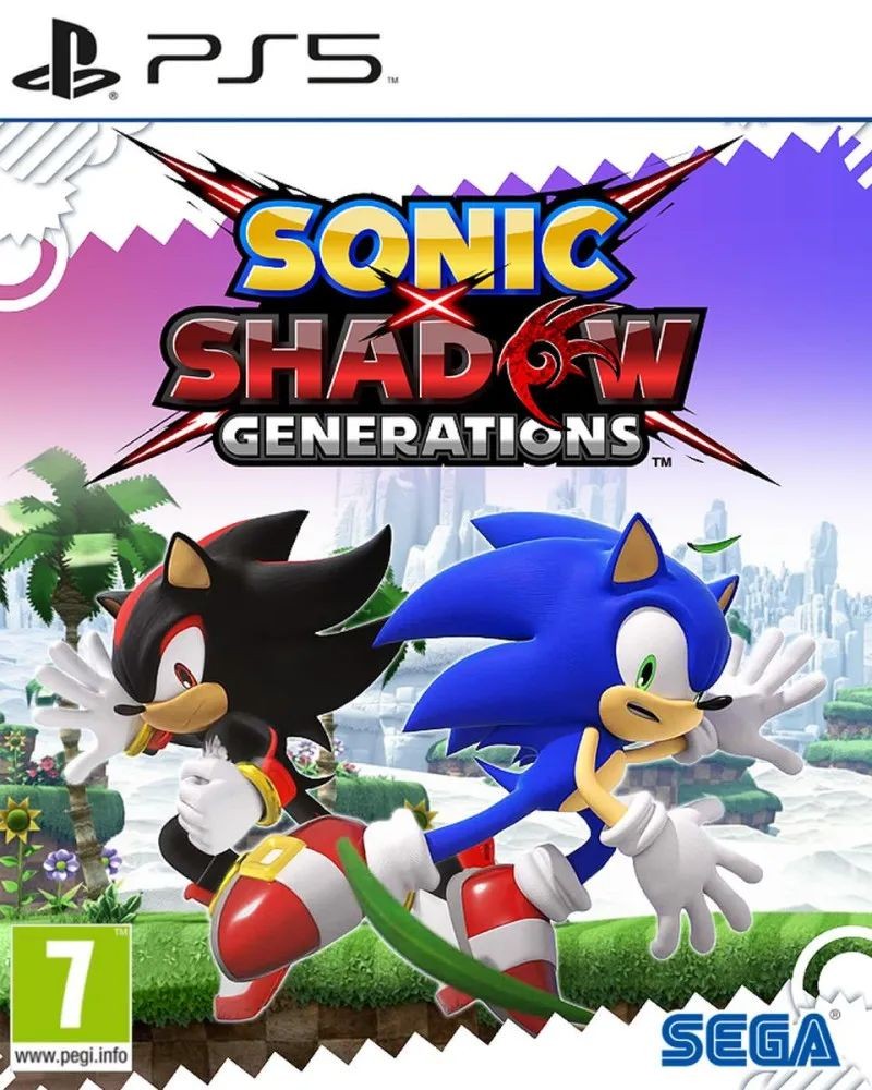 Plaistation 5 Sonic k Shadov Generations, plava