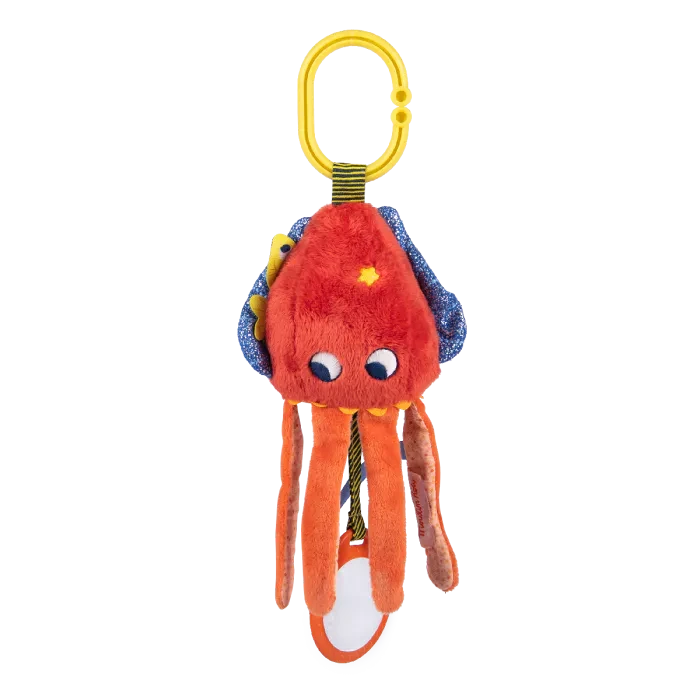 MOULIN ROTY Plišana igračka Sipa, Crvena