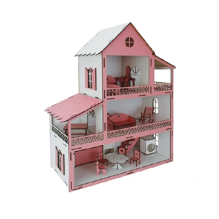 WOODSTAR Kućica za lutke 105016, Drvena