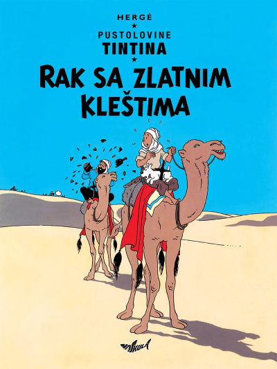 Pustolovine Tintina: Rak sa zlatnim kleštima