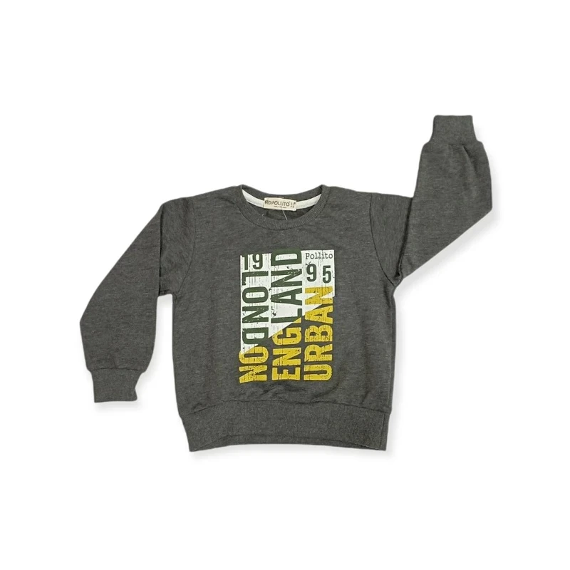 Duks za dečake Pollito MAS3030, Sivi