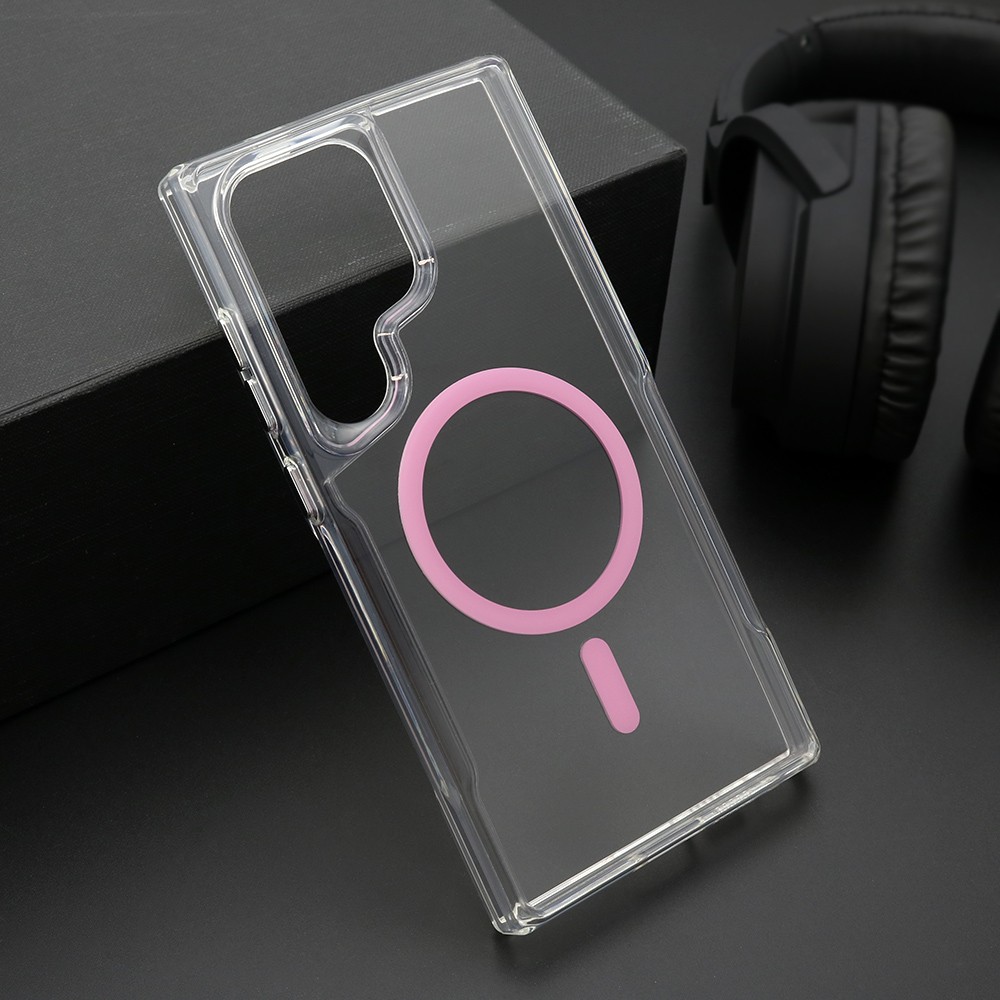 Futrola za telefon Samsung S928B Galaxy S24 Ultra 5G AURA, Magsafe, Roze