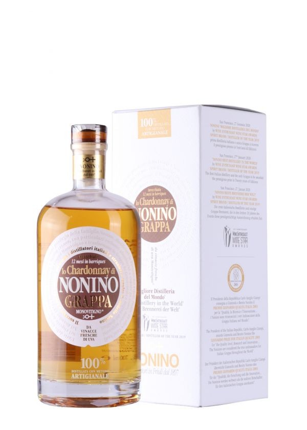 Nonino Rakija Grappa Chardonnay Barrique, 0.7l