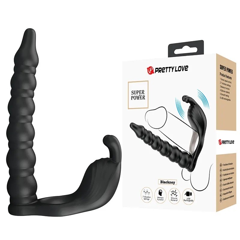 Vibrator za duplu penetraciju Blackney, 16cm