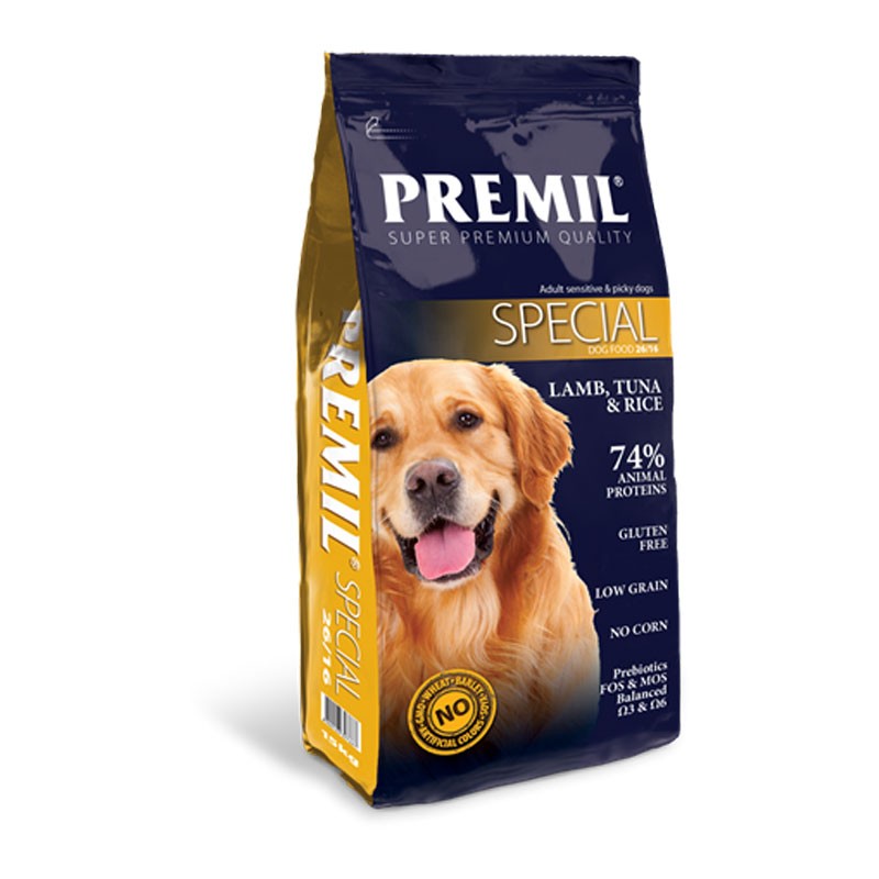 PREMIL Suva hrana za odrasle pse Premil special, Piletina, 15kg