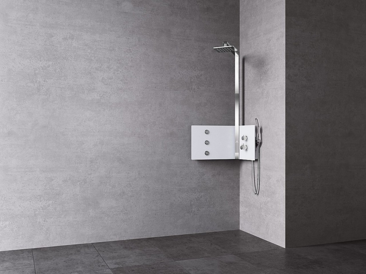 Novellini Termostatska baterija sa usponskim tušem Sint