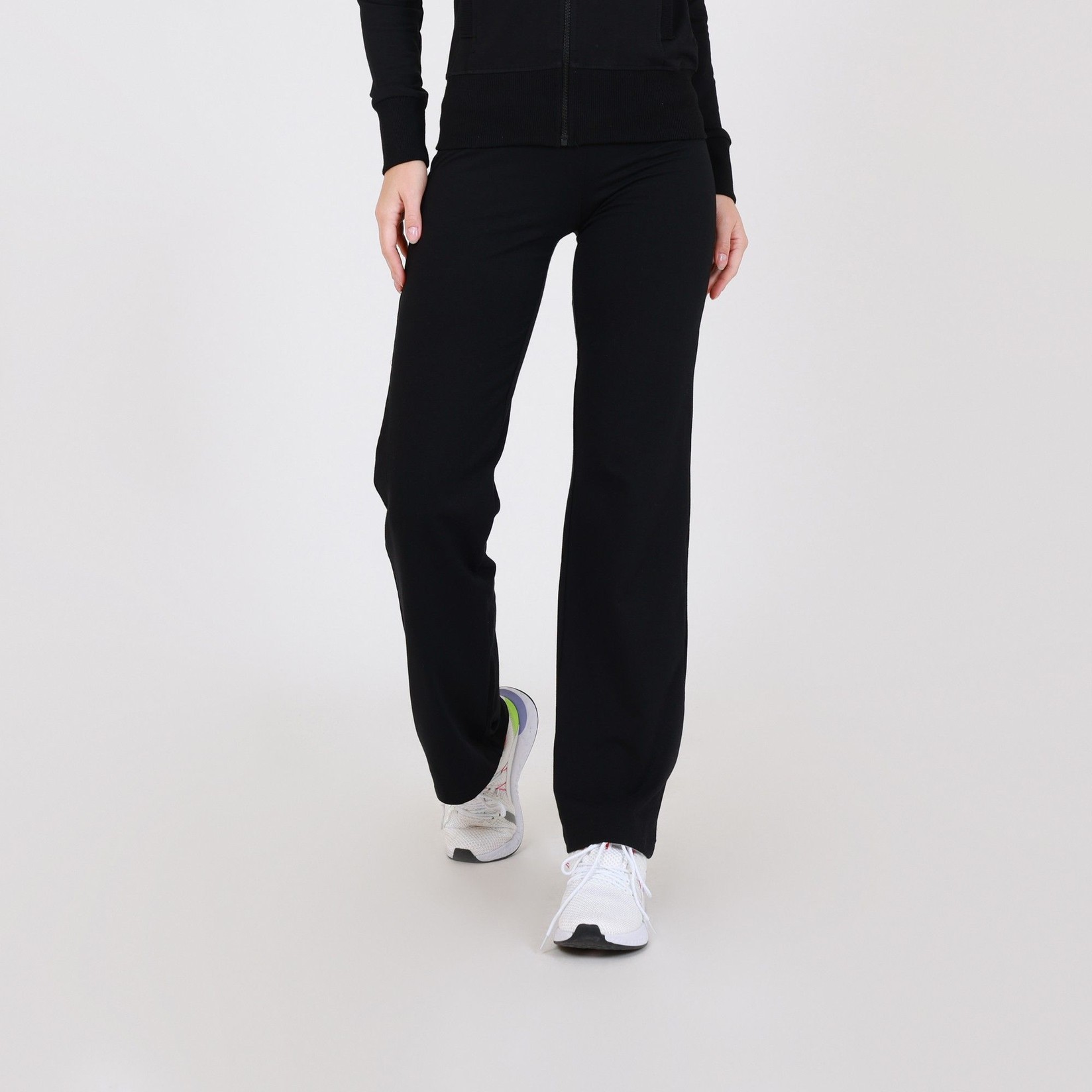 Rang Ženski donji deo trenerke Jenny W, Crni