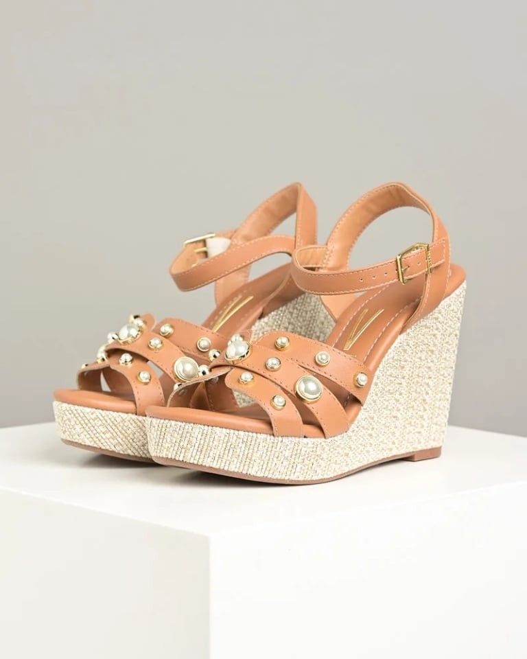 Vizzano Ženske sandale na platformu 6283.2117.7286, Smeđe