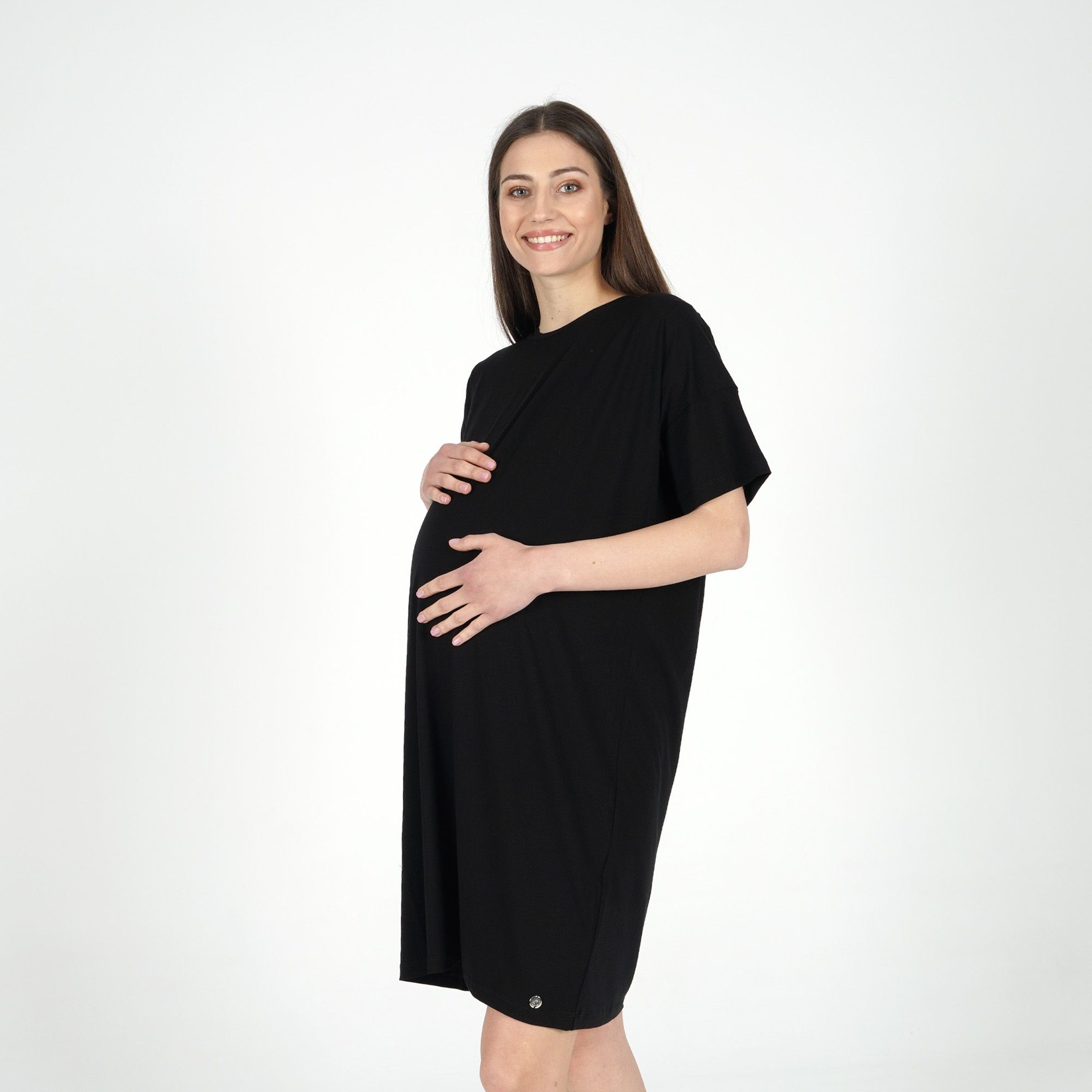 Rang Ženska haljina za trudnice Magdalene W, Crna