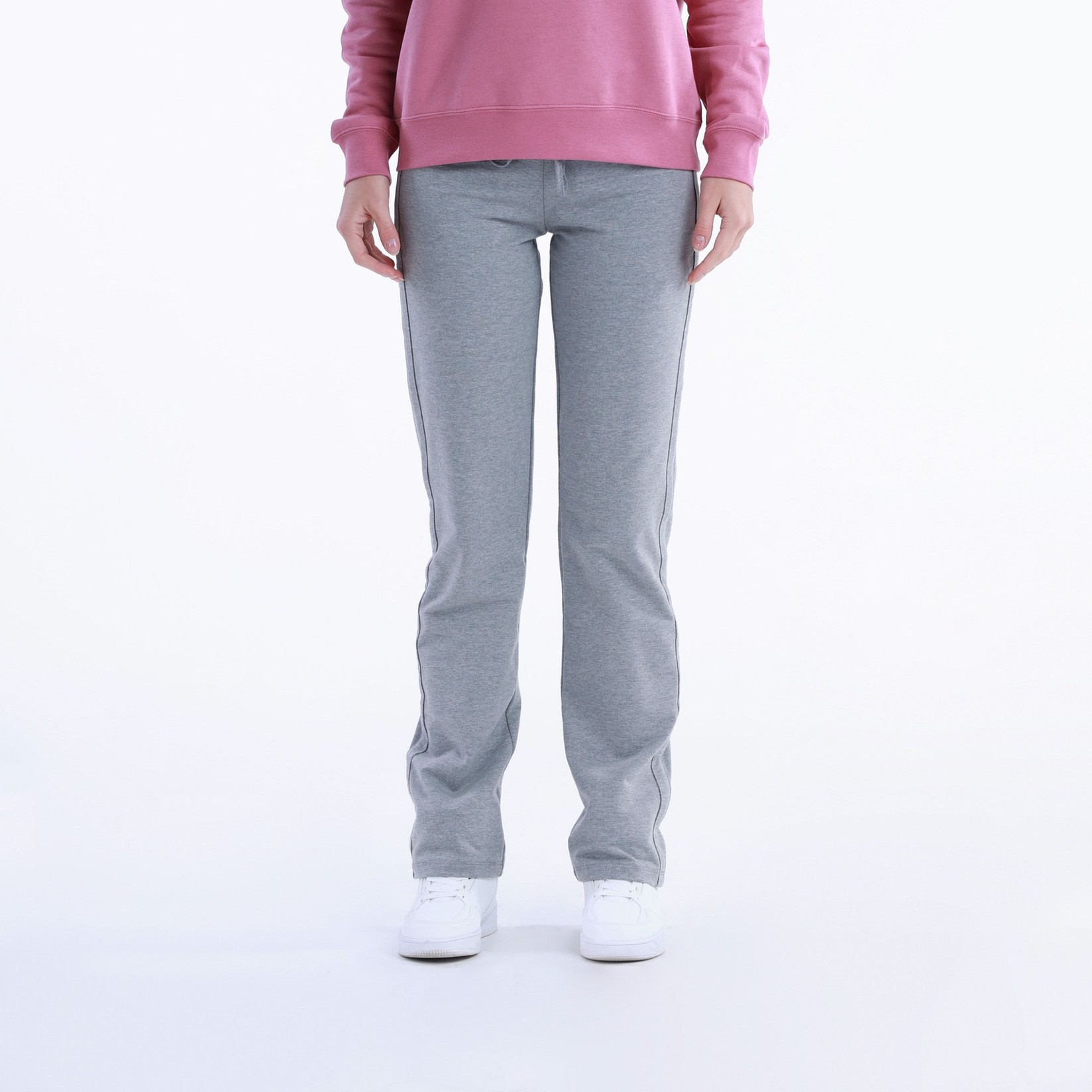 Rang Ženski donji deo trenerke Lori W, Sivi