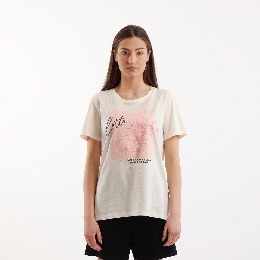 Lotto Ženska majica fiore sq t shirt W, Bela