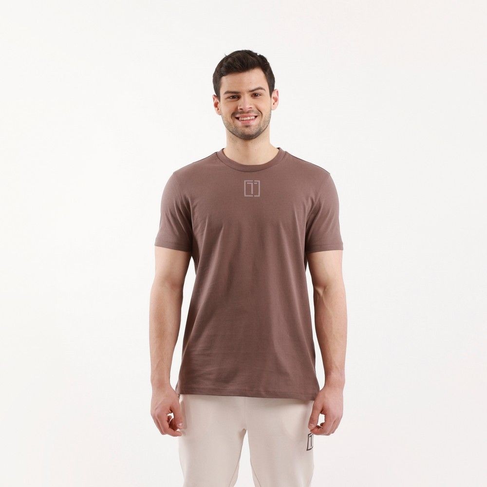 La Terra Muška majica lento M, Braon