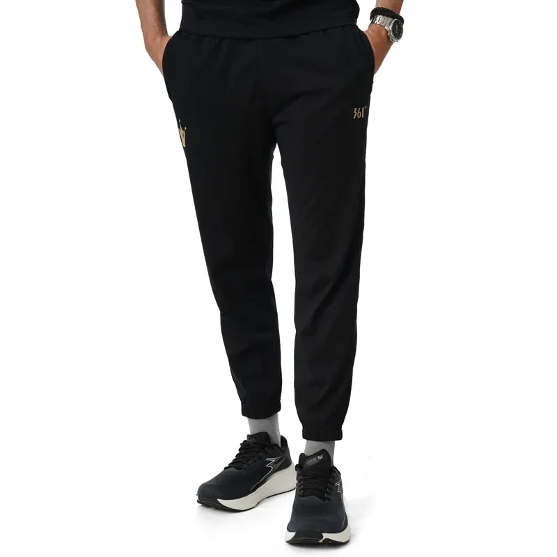 361 Degrees Muški donji deo trenerke Jokic, Crni
