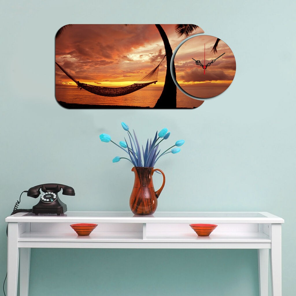 Wallity Zidni sat YMS-04, 68x32 cm, 2 dela