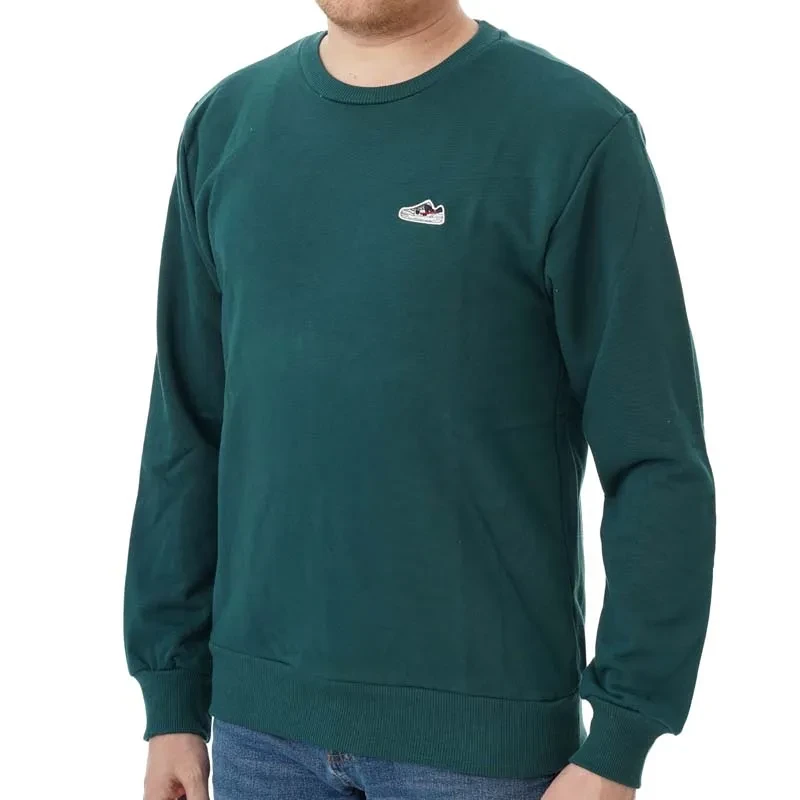 Hummel Muški duks HMLJungle Sweatshirt, Zeleni