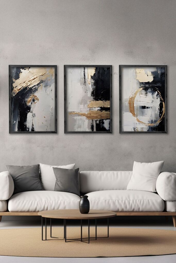 Wallity Slika Ersy3Syhcrv52, 3 dela, 34 x 49 cm