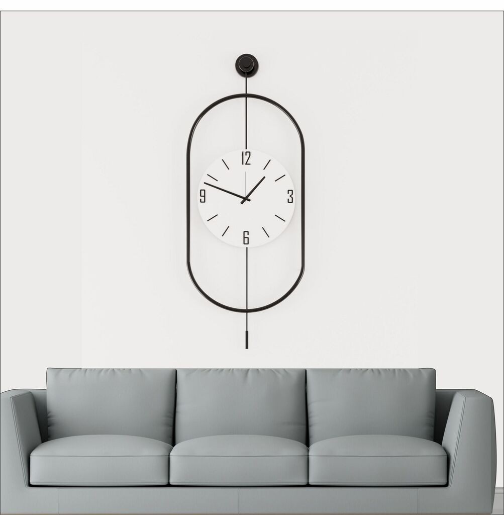 Wallity Zidni sat Mclock-00114, 35x85x7 cm, Crni