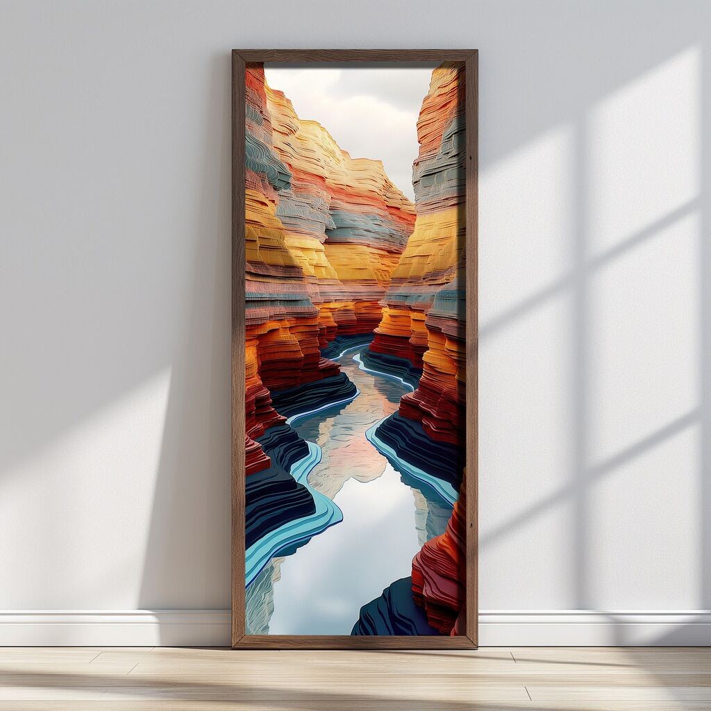 Wallity Slika LONG008-S/120-40, 40 x 120 cm