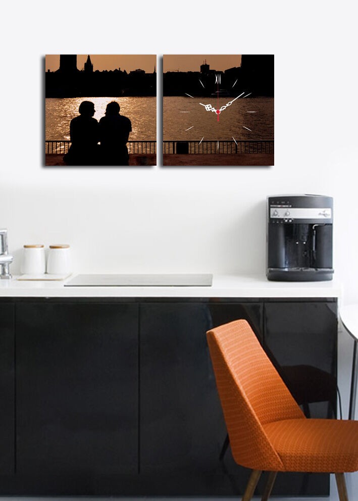 Wallity Zidni sat 2P2828CS-16, 60x28 cm, 2 dela