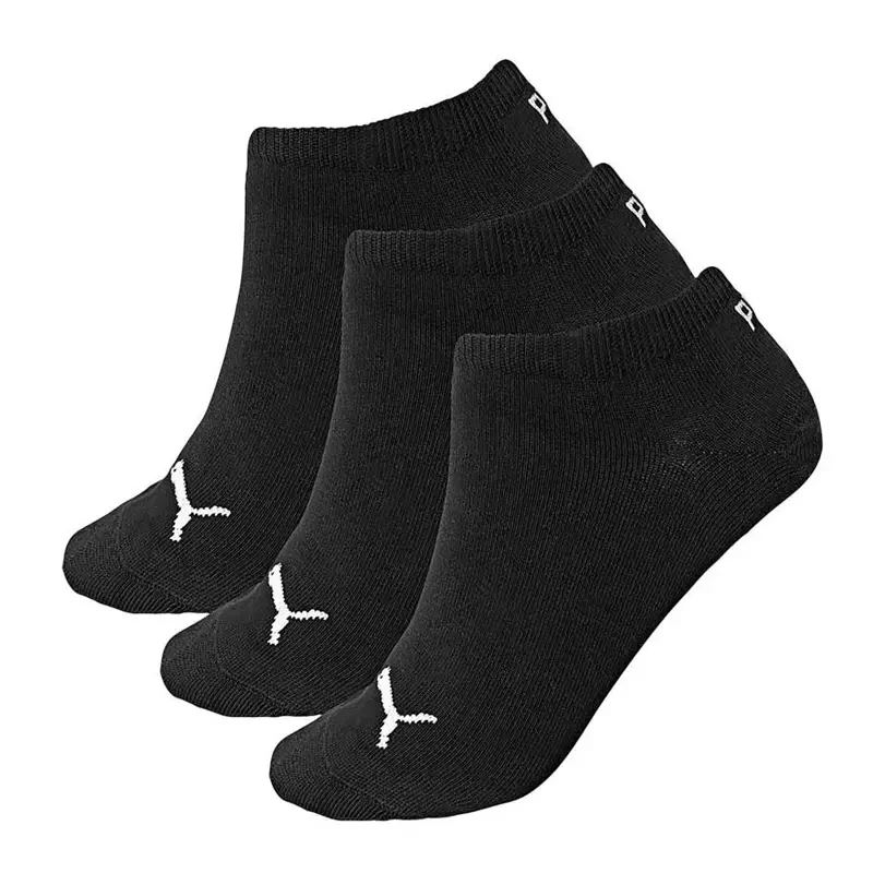 Puma Muške čarape Sneaker Plain 3P, 3 Para, Crne