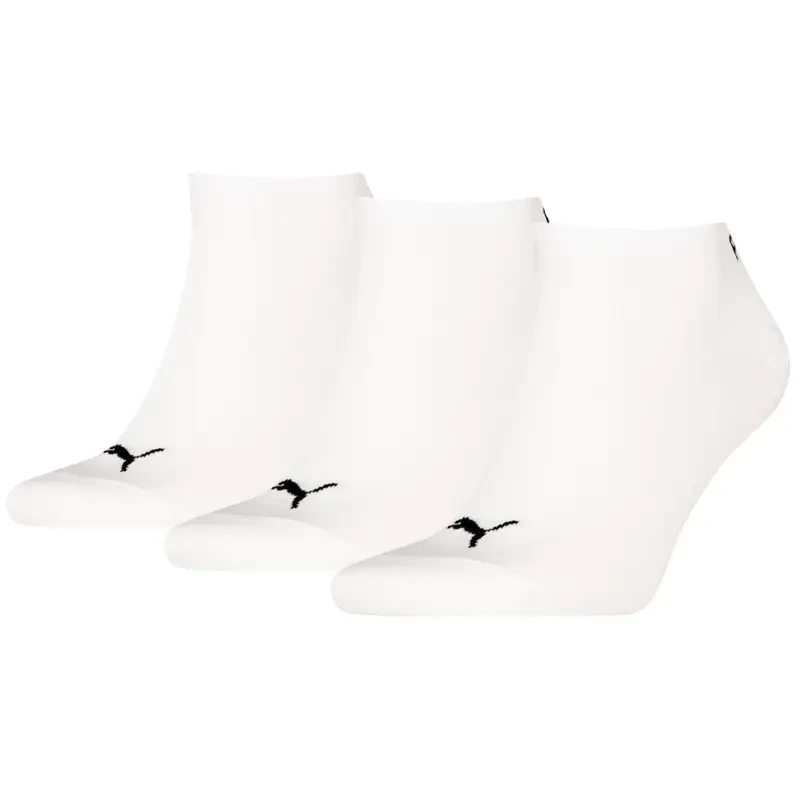Puma Muške čarape Sneaker Plain 3P, 3 Para, Bele