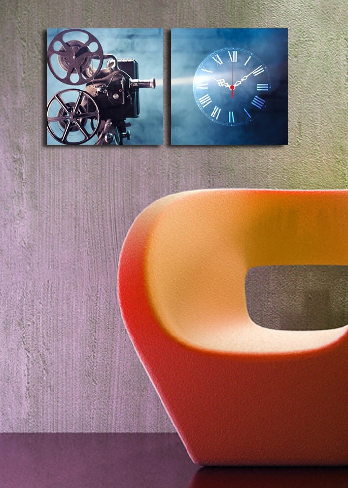 Wallity Zidni sat 2P2828CS-8, 60x28 cm, 2 dela