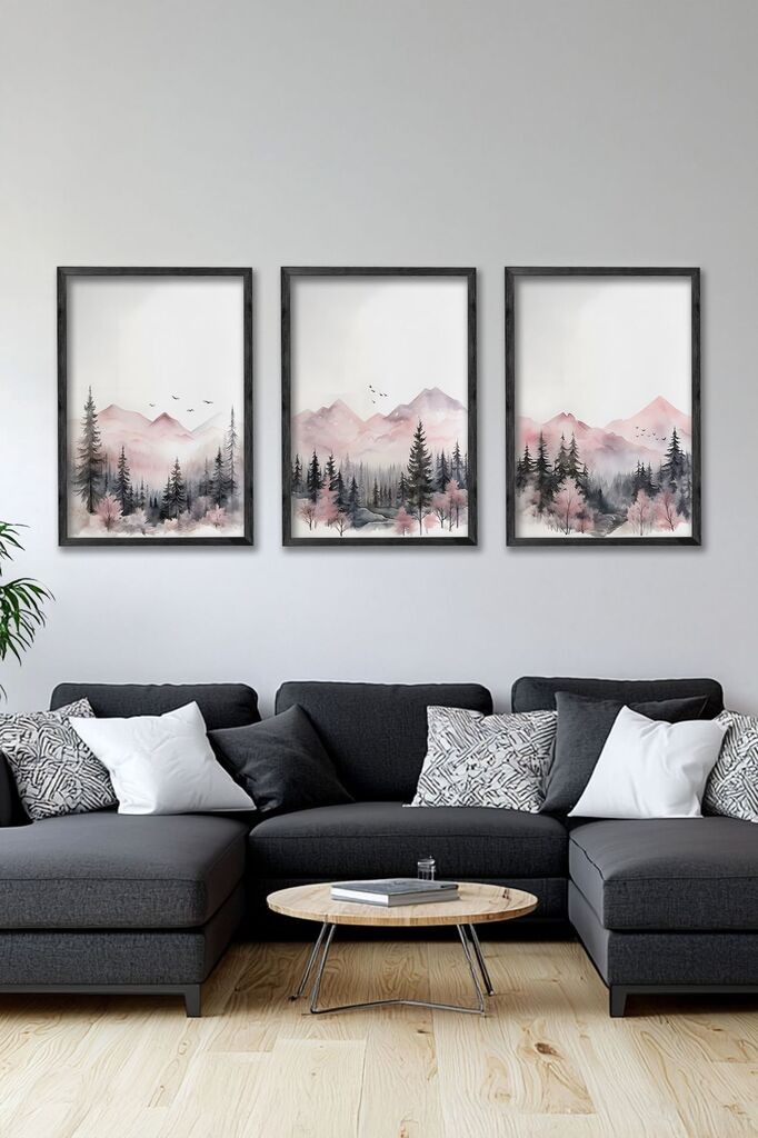 Wallity Slika Ersy3Syhcrv57, 3 dela, 34 x 49 cm