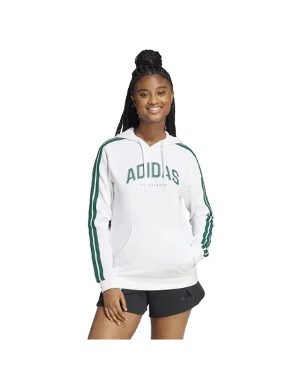 Adidas Ženski duks W L Softs Hood, Beli