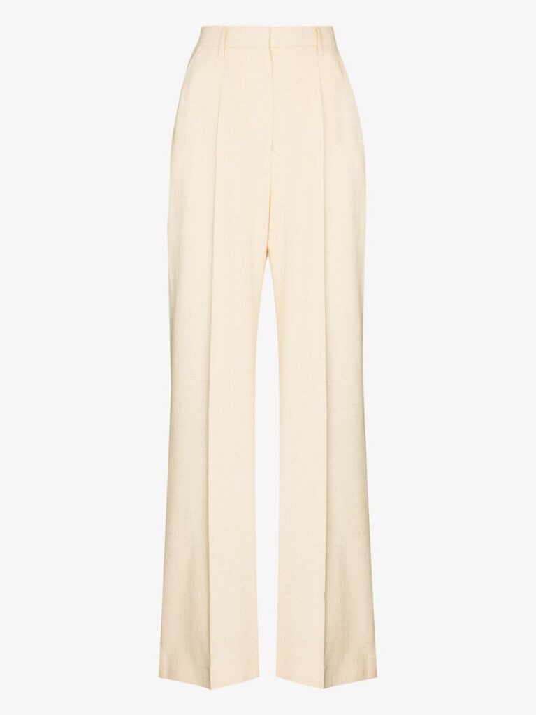 Nanushka Ženske pantalone NW22RSPA00572, Krem