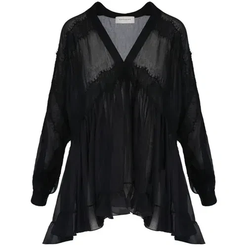 Ermanno Firenze Ženska bluza D38ETCM21VSC-MF099, Crna