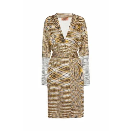 Missoni Ženski kaput DS22SA00BK011D-S206K, Smeđi
