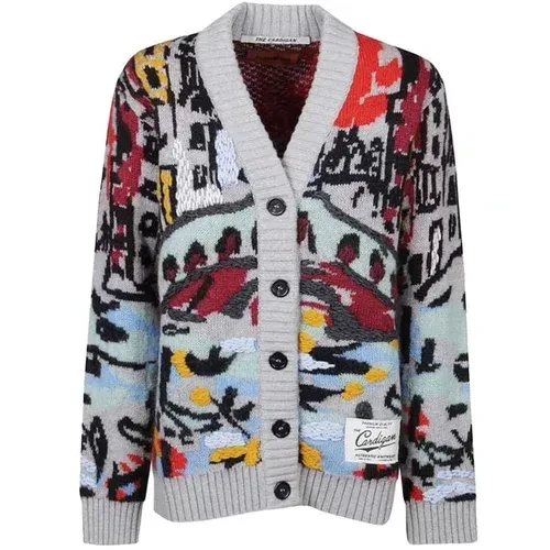 Missoni Ženski kardigan DS22WM0PBK015S-S91BN, Sivi