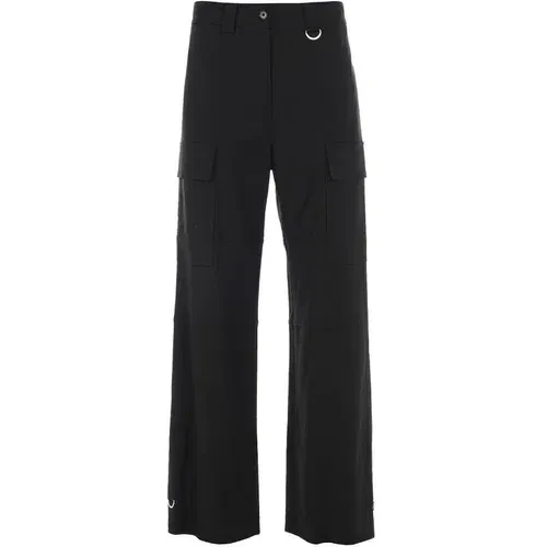 Msgm Ženske pantalone 3141MDP08217605-99, Crne