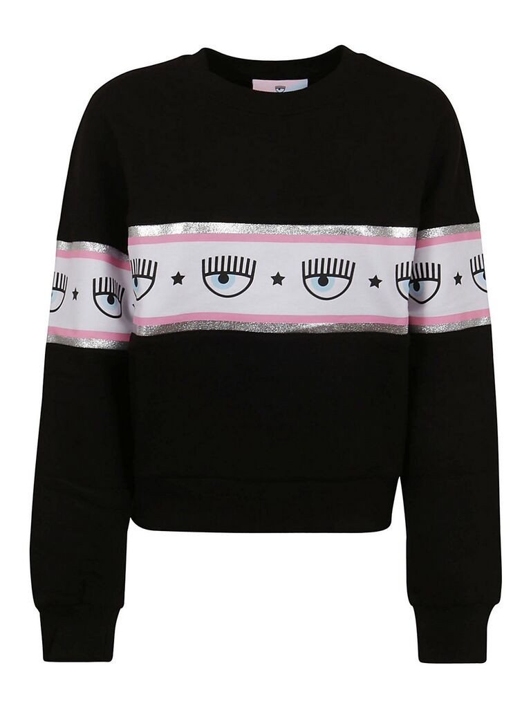 Chiara Ferragni Ženski duks 73CBIT11CFT07-899, Crni