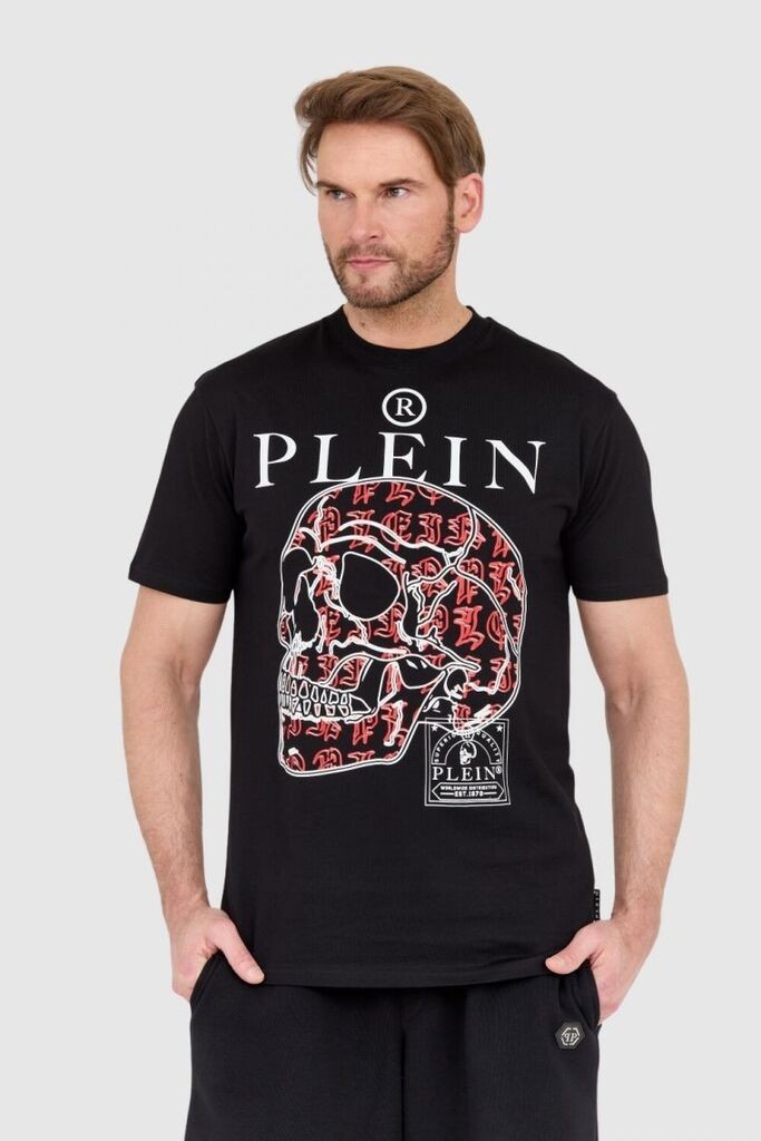 Philipp Plein Muška majica PACCMTK6273PJY002N-02, Crna