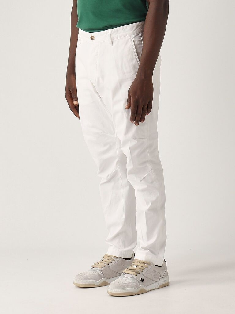 Dsquared2 Muške pantalone S74KB0645S41794-100, Bele