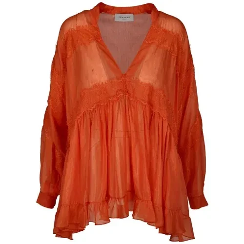 Ermanno Firenze Ženska bluza D38ETCM21VSC-MF988, Narandžasta