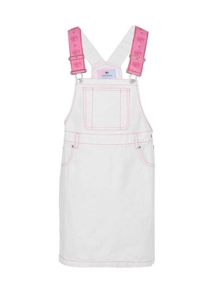 Chiara Ferragni Ženska haljina 72CBN180EW001TC2-003, Bela