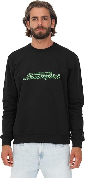 Lamborghini Muški duks 72XBI006CJ315-899, Crni
