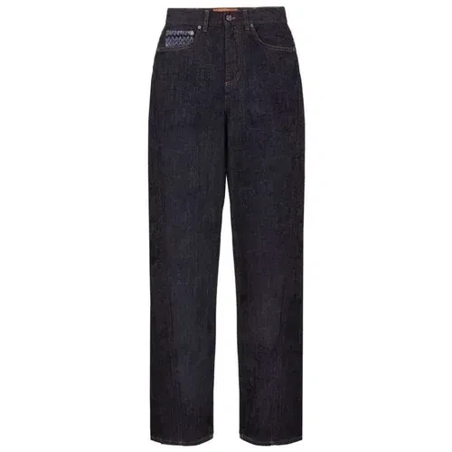 Missoni Ženske pantalone DS22WI0LBW00JT-S7276, Teget