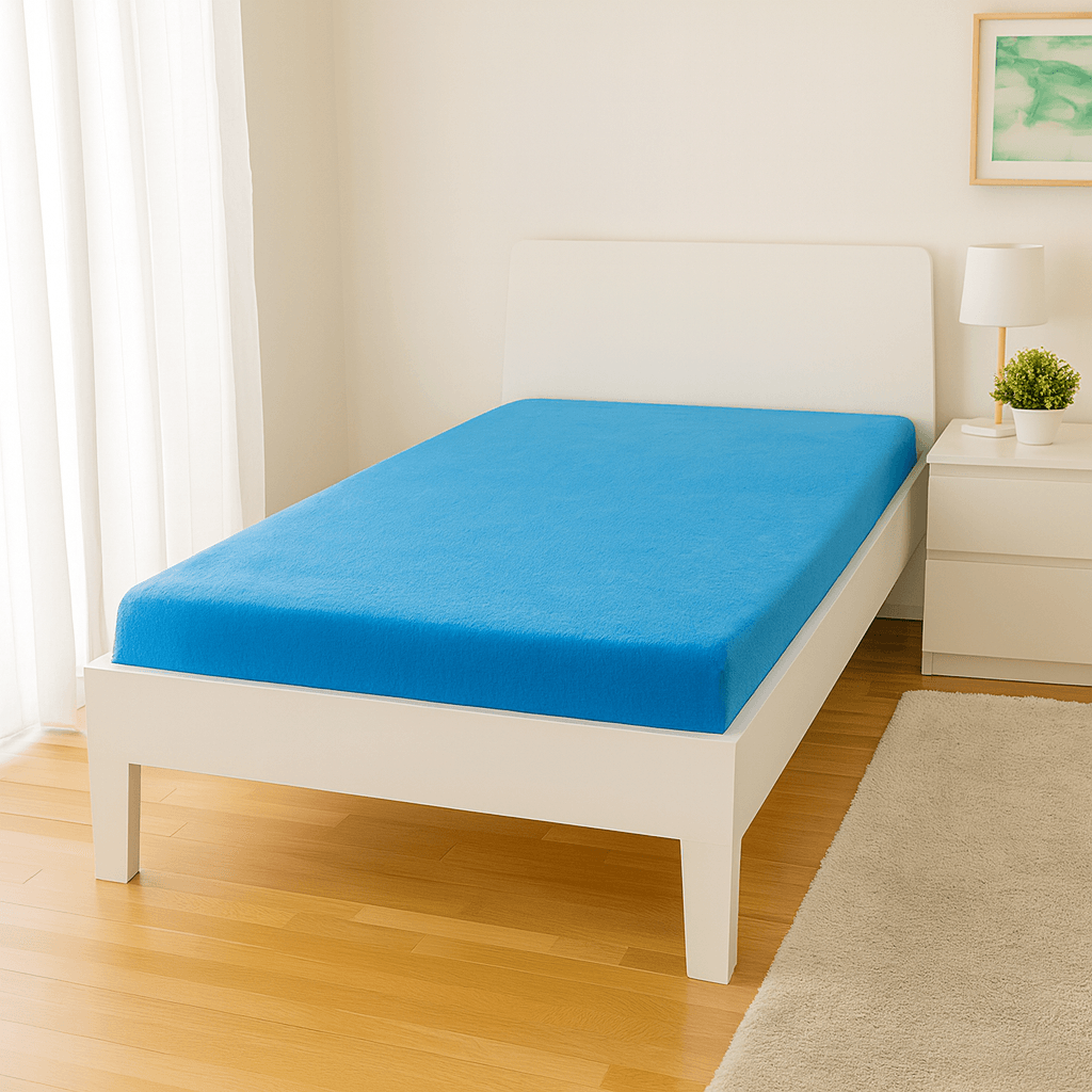 Viktorija Frotirski čaršav 90x200cm, Plavi