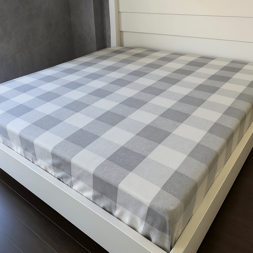 Viktorija Čaršav Flanel 240x275cm, Sivi