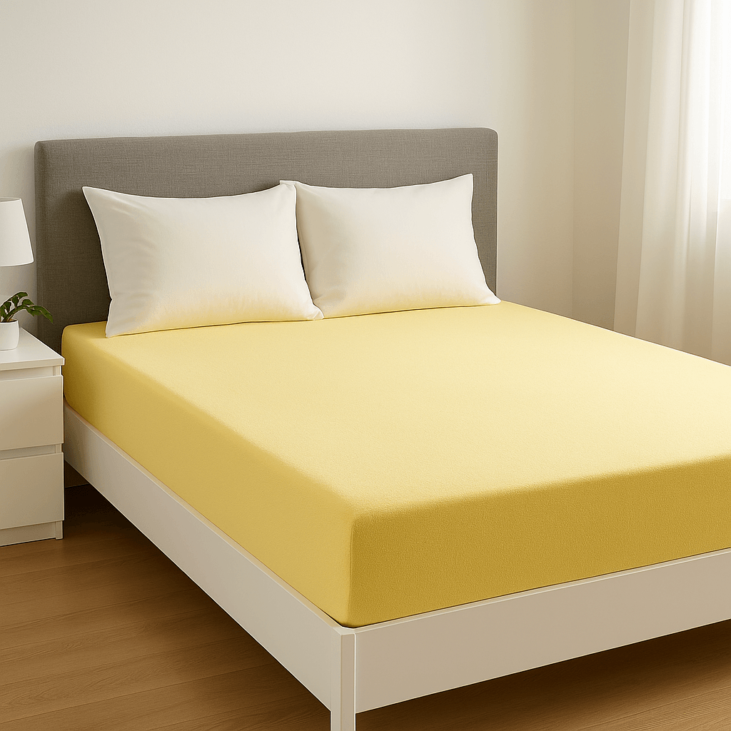 Viktorija Frotirski čaršav 140x200cm, Žuti