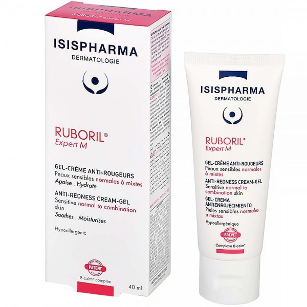 Isispharma Krem za tretman crvenila za normalnu i mešovitu kožu Isp Ruboril Expert M, 40ml