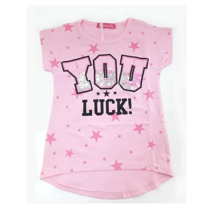 Majica za devojčice 83862, Roze