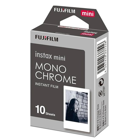 Fujifilm instant filmovi za Instaks Mini monohromatski instant film (10 listova), beli