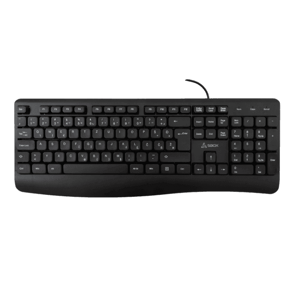 S BOX K 103 SR Tastatura, USB, Crna