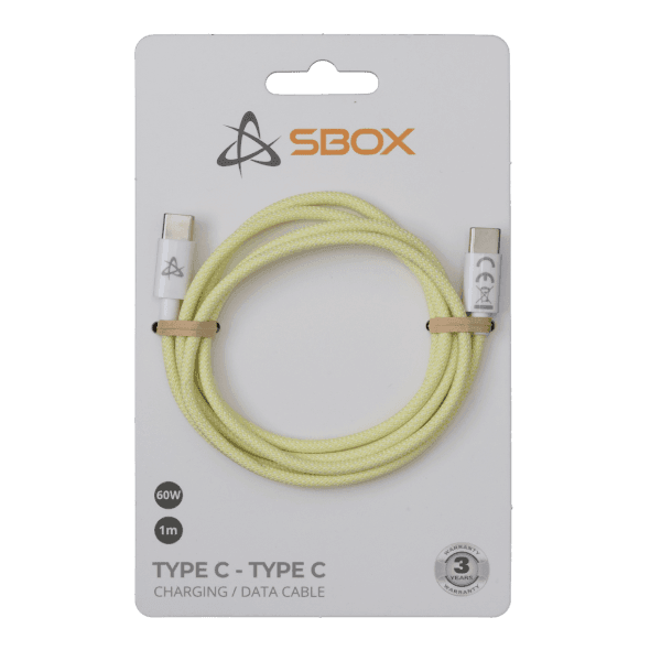 S BOX Type C Kabl 60 W, Žuti