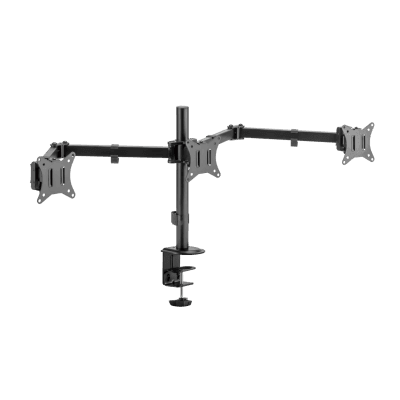 S BOX LCD 352/3 2 Podesivi stoni nosač za tri monitora do 27 inča, Crni